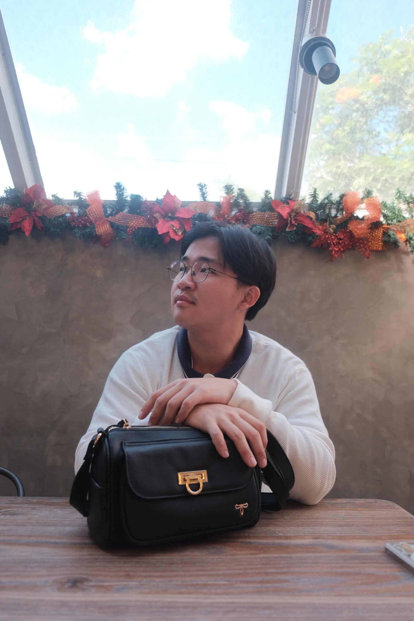 Esther Camera Bag in Black