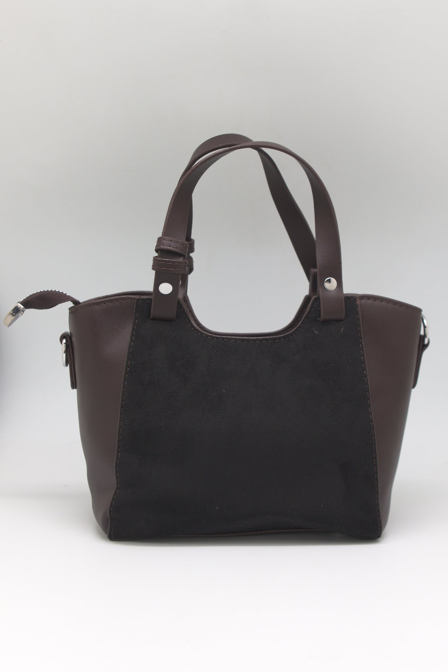 Priscilla Mini Structured Tote in Espresso Brown