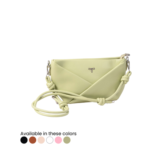 Eve Geometric Bag in Matcha Green