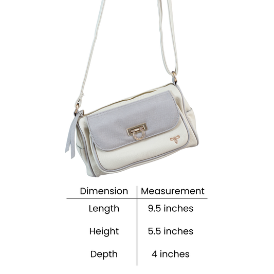Esther Camera Bag in White