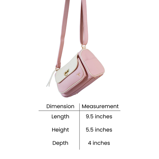 Esther Camera Bag in Pink