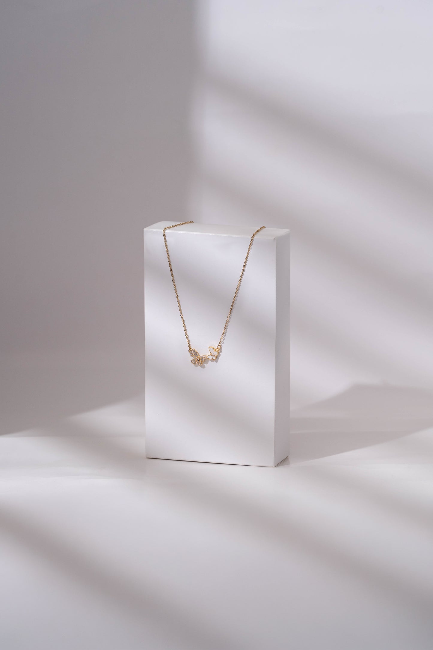 Twin Butterfly Necklace