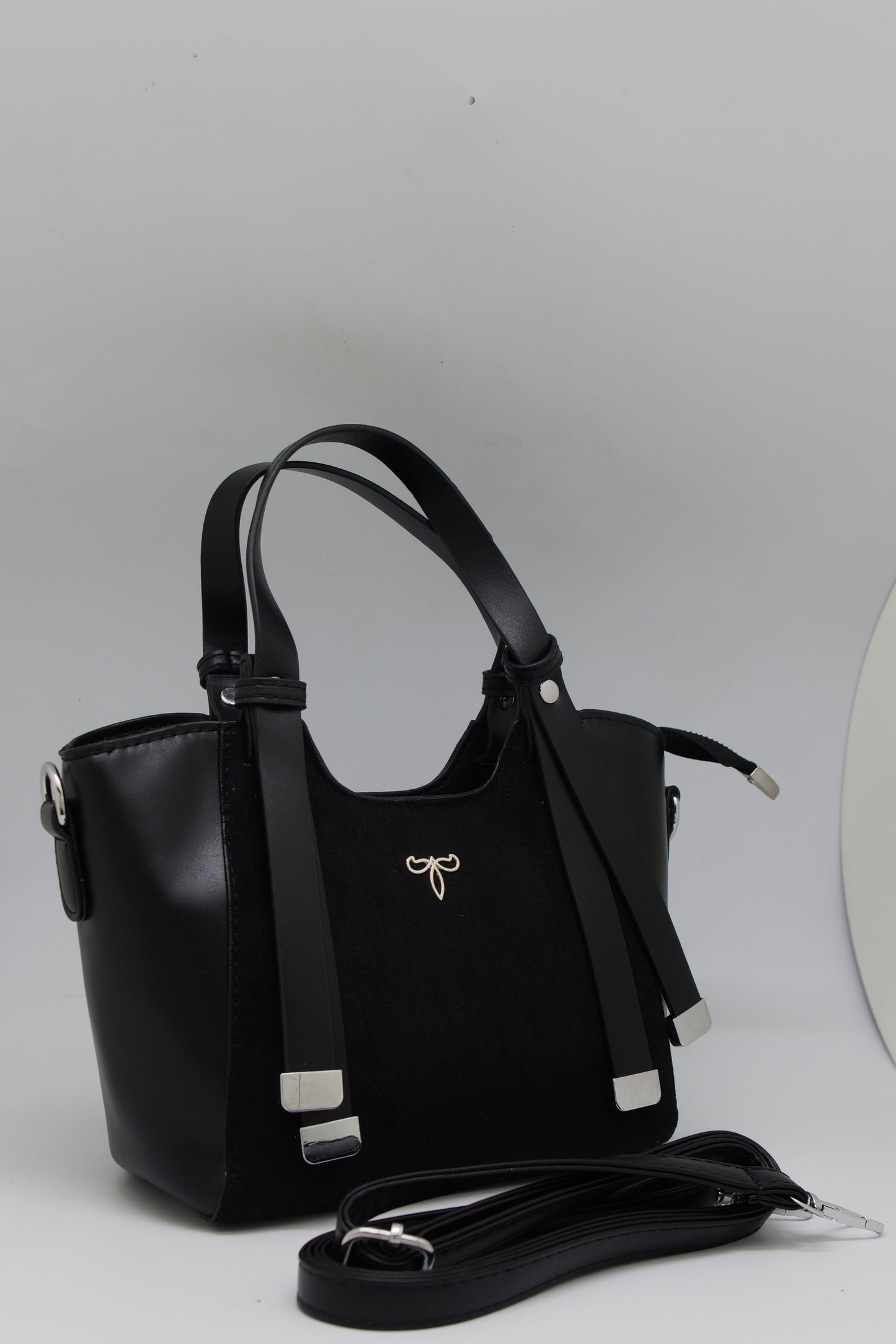 Priscilla Mini Structured Tote in Espresso Brown