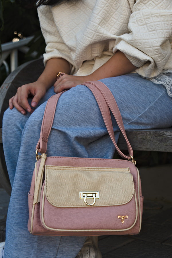 Esther Camera Bag in Pink
