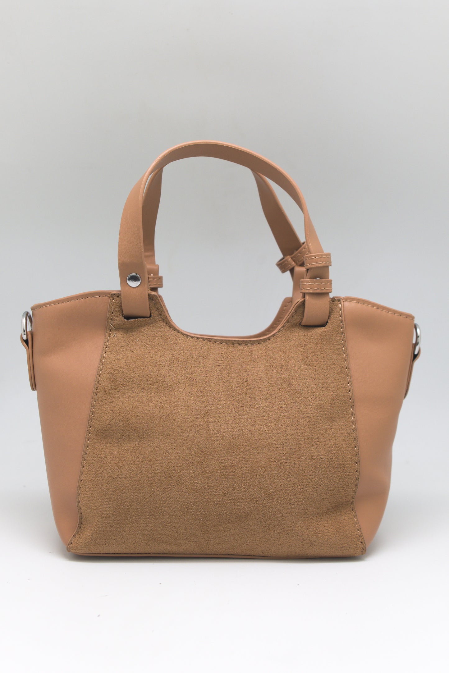 Priscilla Mini Structured Tote in Dune Beige