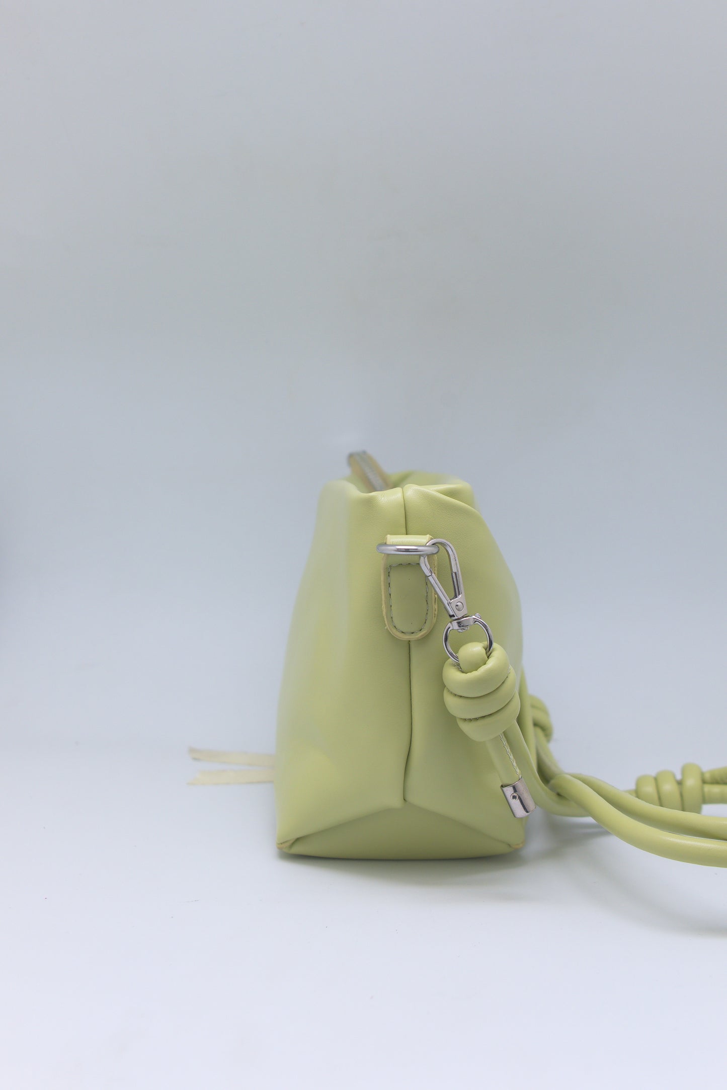 Eve Geometric Bag in Sage Green